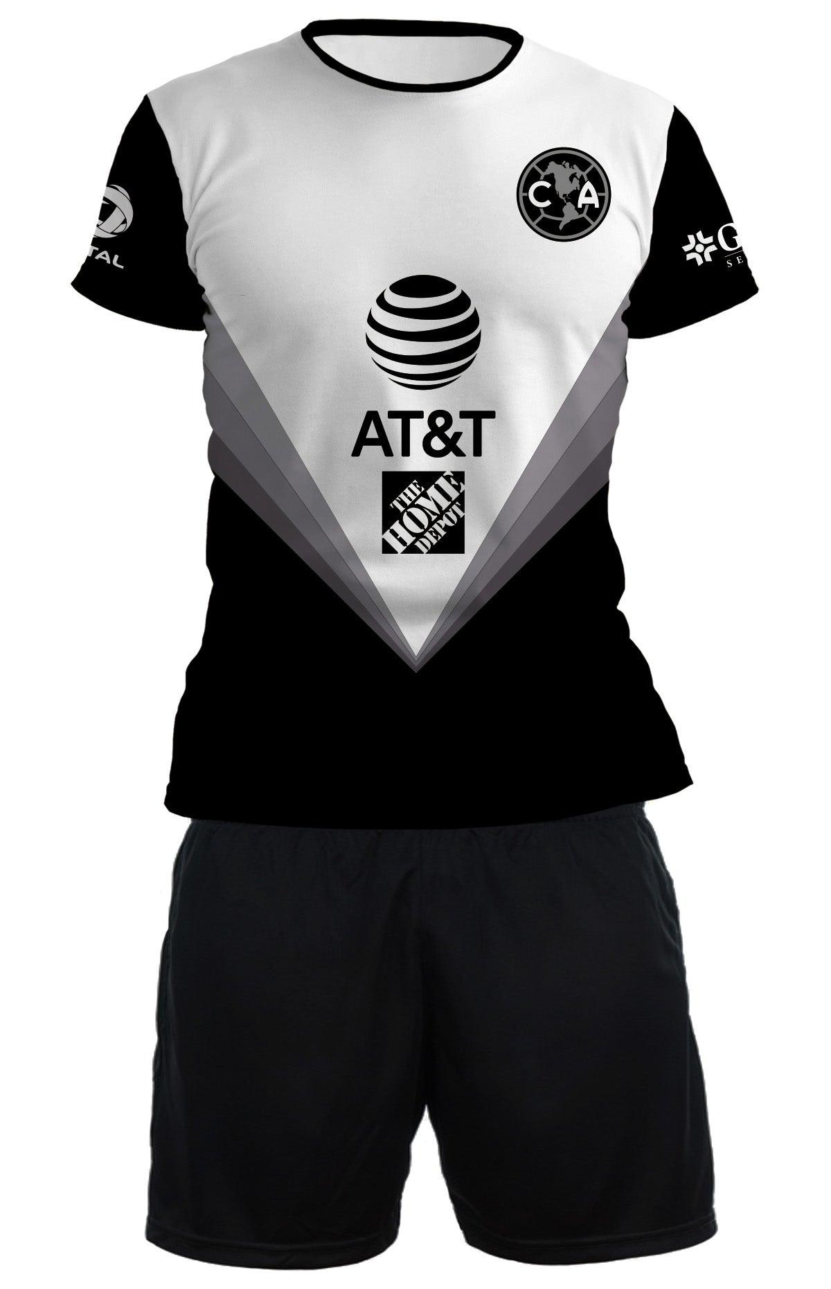 Uniforme America Portero blanco y negro - Xpresa Sport