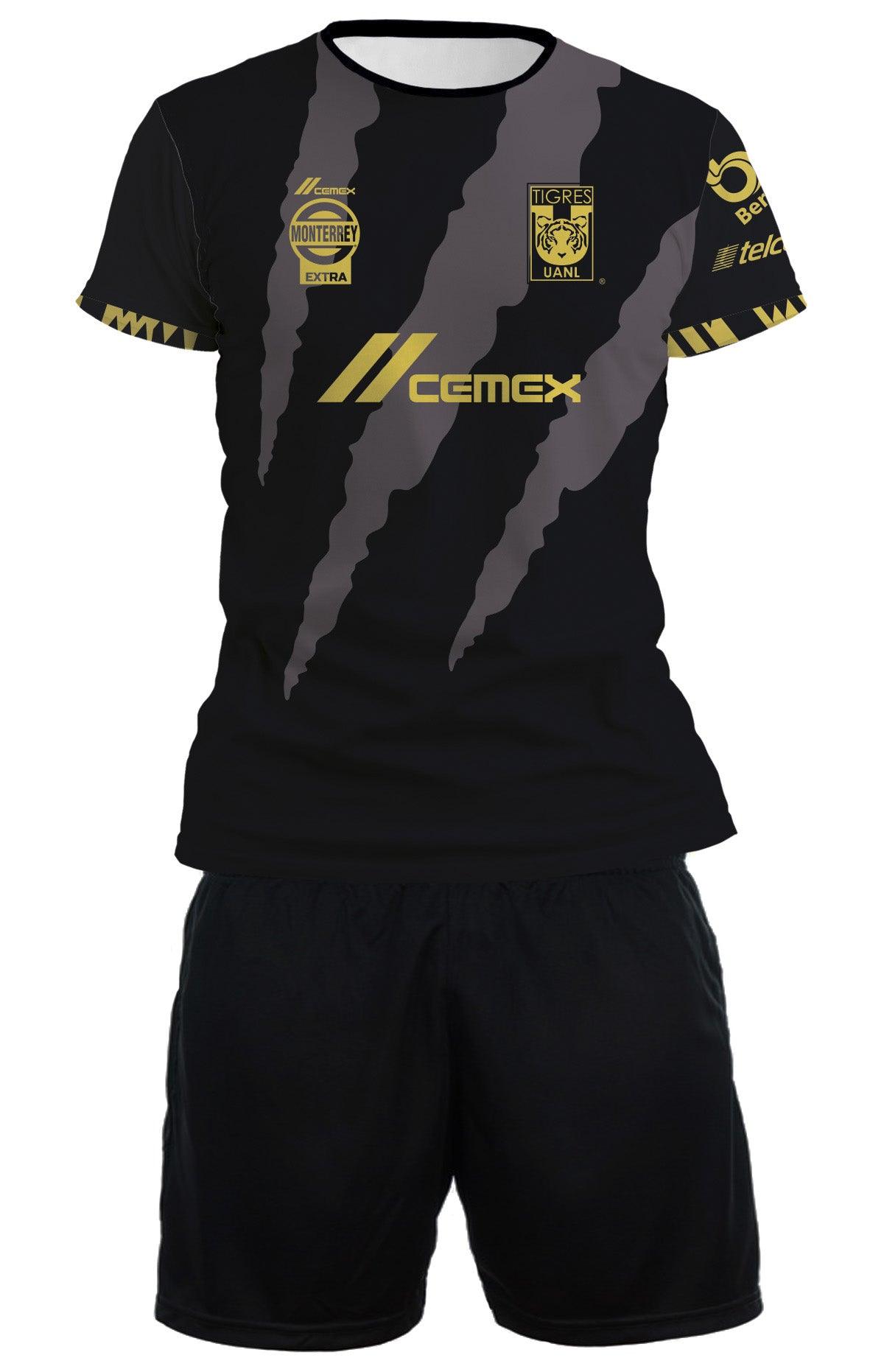 Jerseys Camisa Negra De Tigres Jersey Camisa Negra Con Tigres