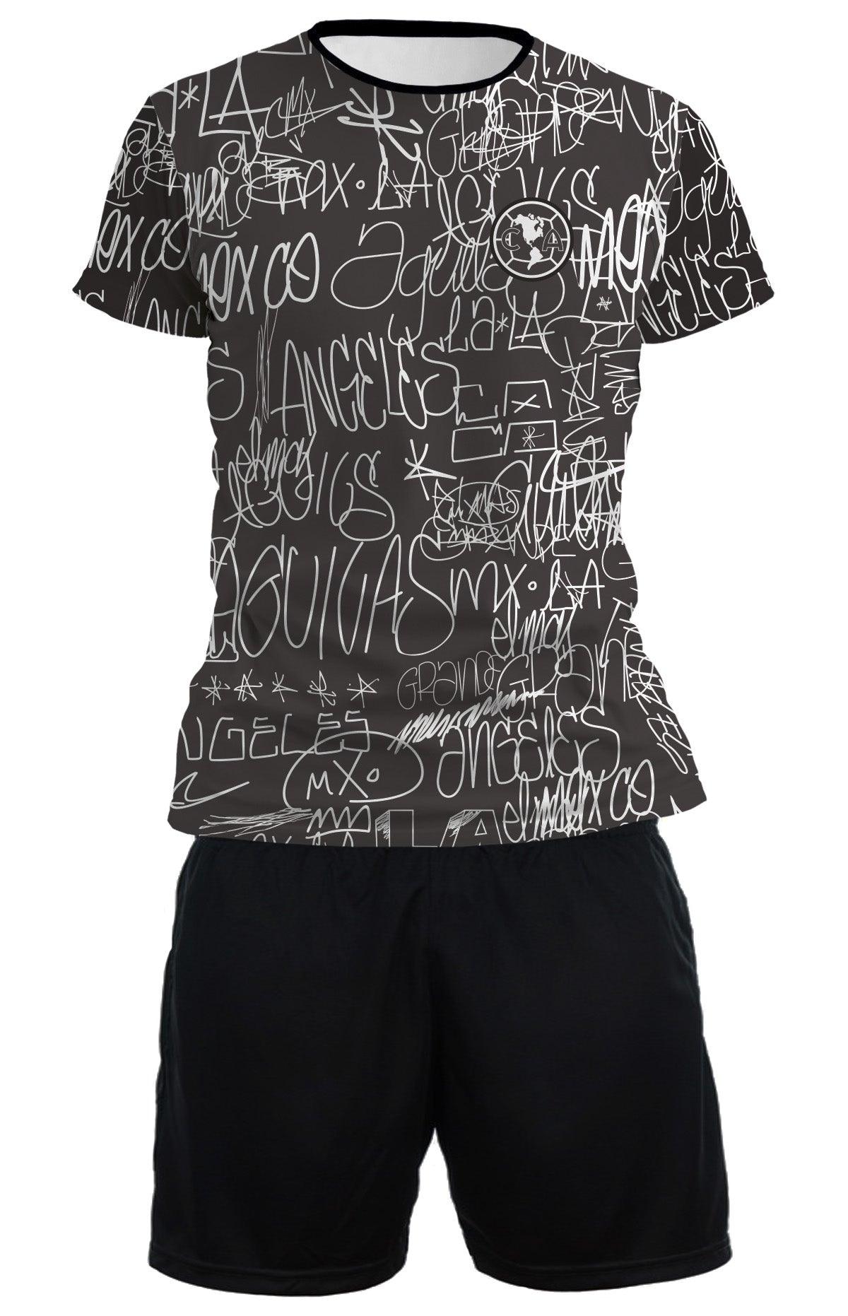 Uniforme America Grafiti Negra - Xpresa Sport