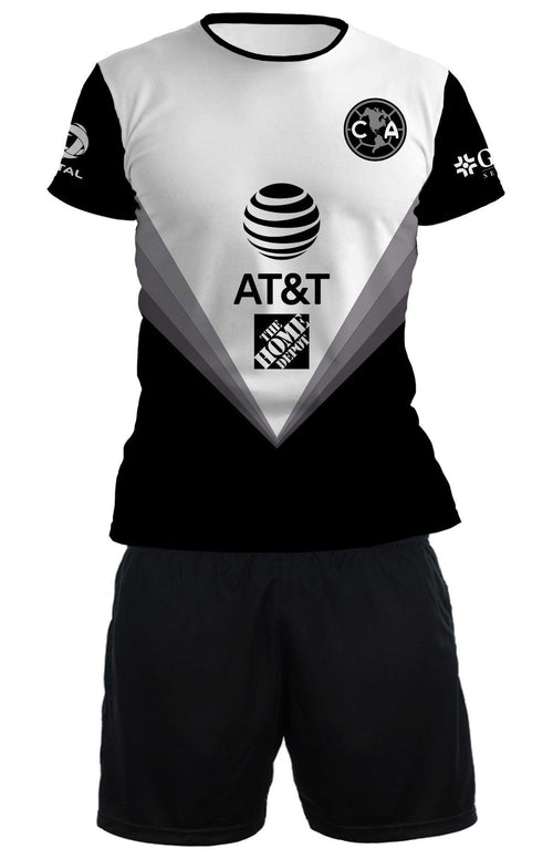 Uniforme America Portero blanco y negro - Xpresa Sport