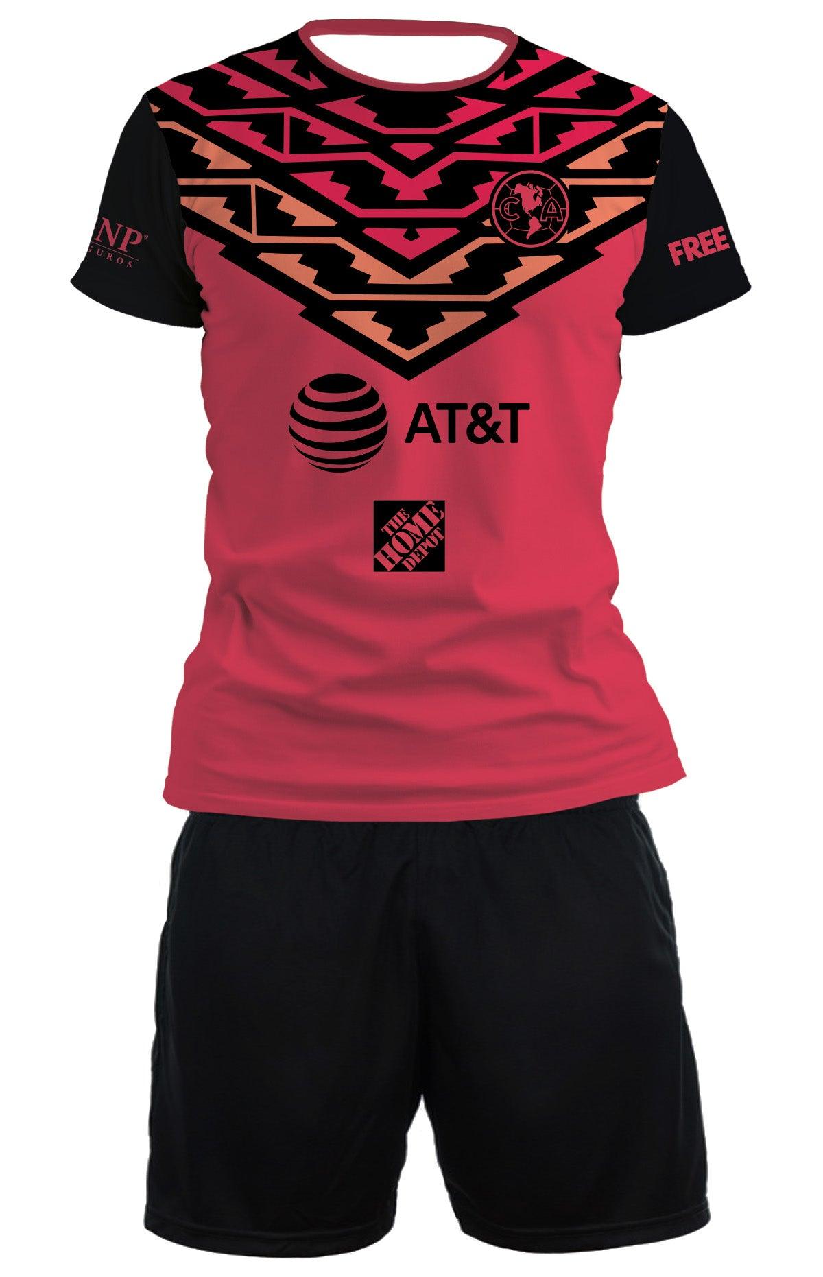 Uniforme America Rosa Portero 22 - Xpresa Sport