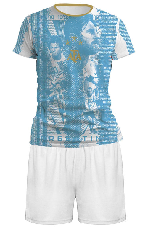 Uniforme Argentina Messi Campeon - Xpresa Sport