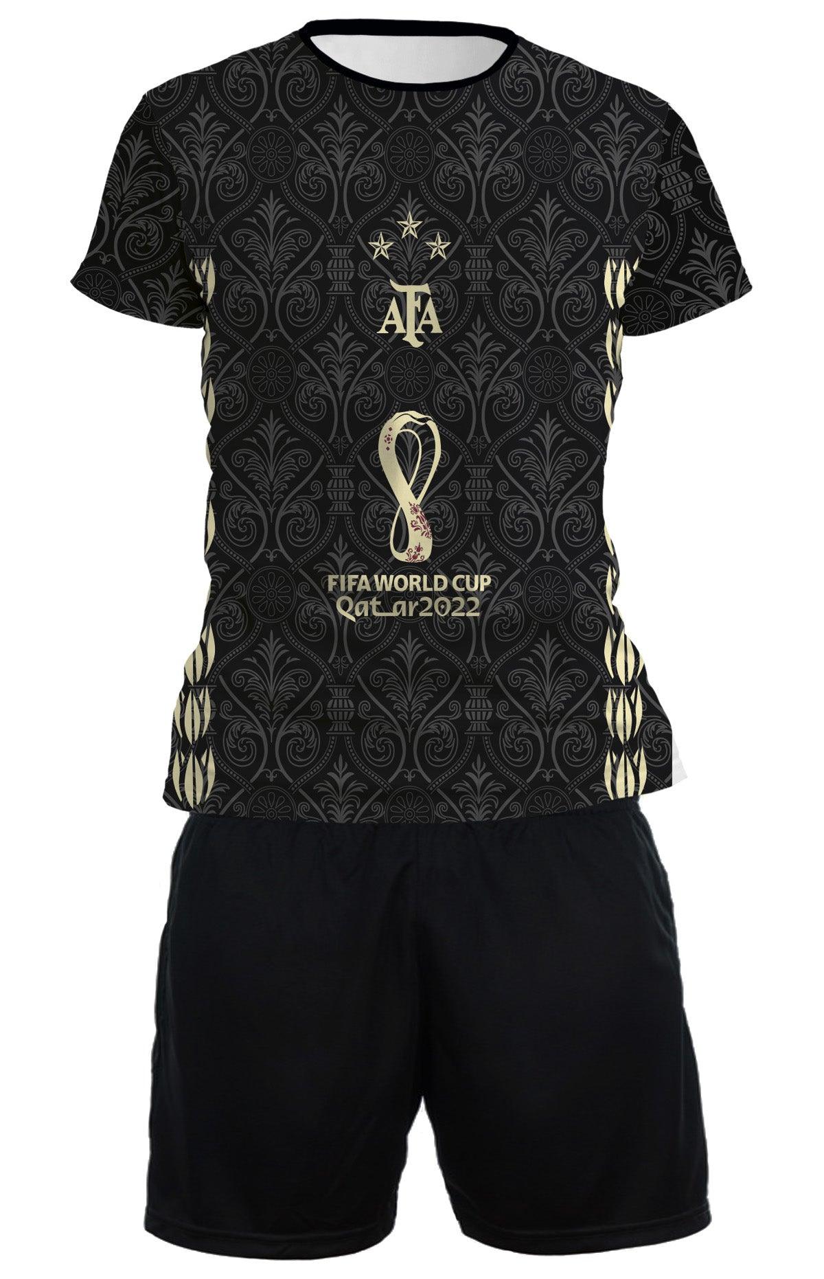 Uniforme Argentina negra campeon 22 - Xpresa Sport