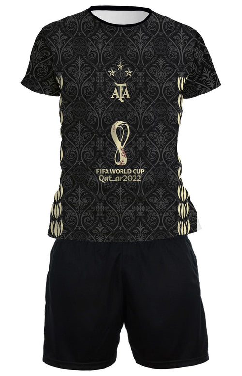 Uniforme Argentina negra campeon 22 - Xpresa Sport