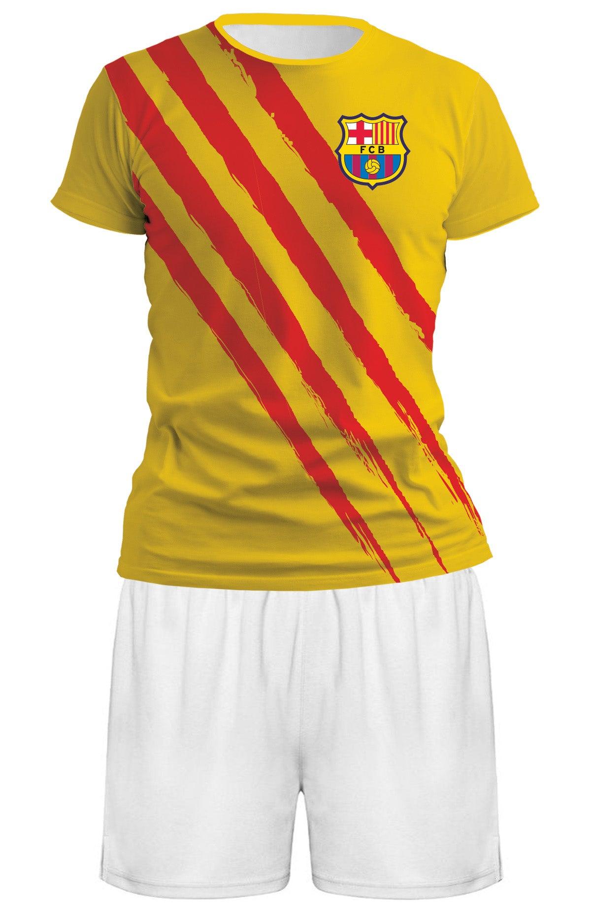 Uniforme Barcelona amarilla - Xpresa Sport