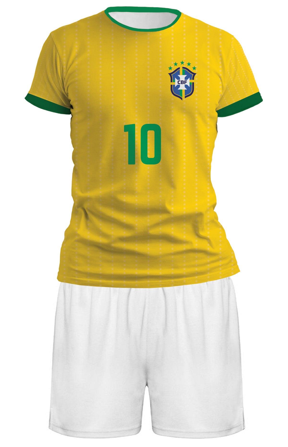 Uniforme Brasil Amarilla Jordan - Xpresa Sport
