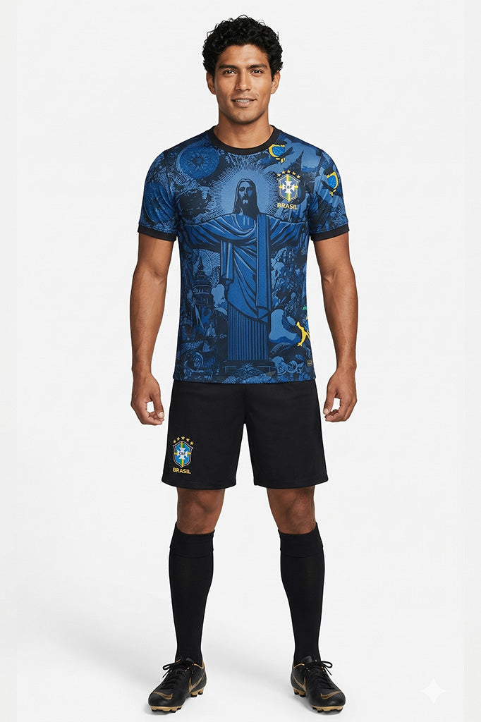 Uniforme de futbol Brasil Corcovado