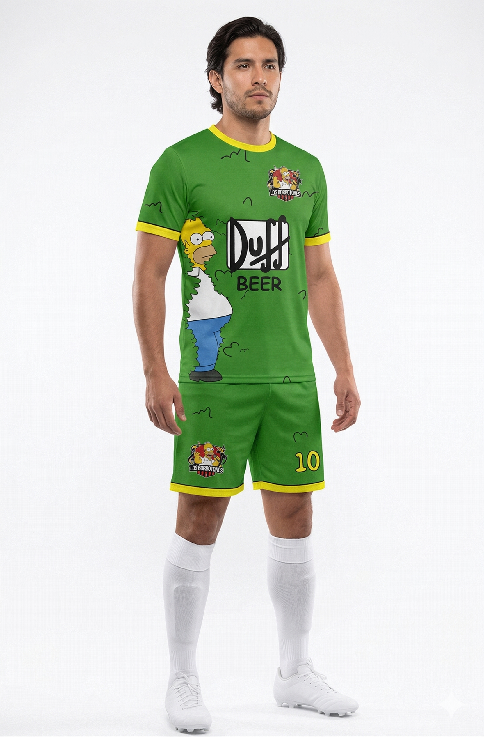 Uniforme de futbol Homero Arbustos