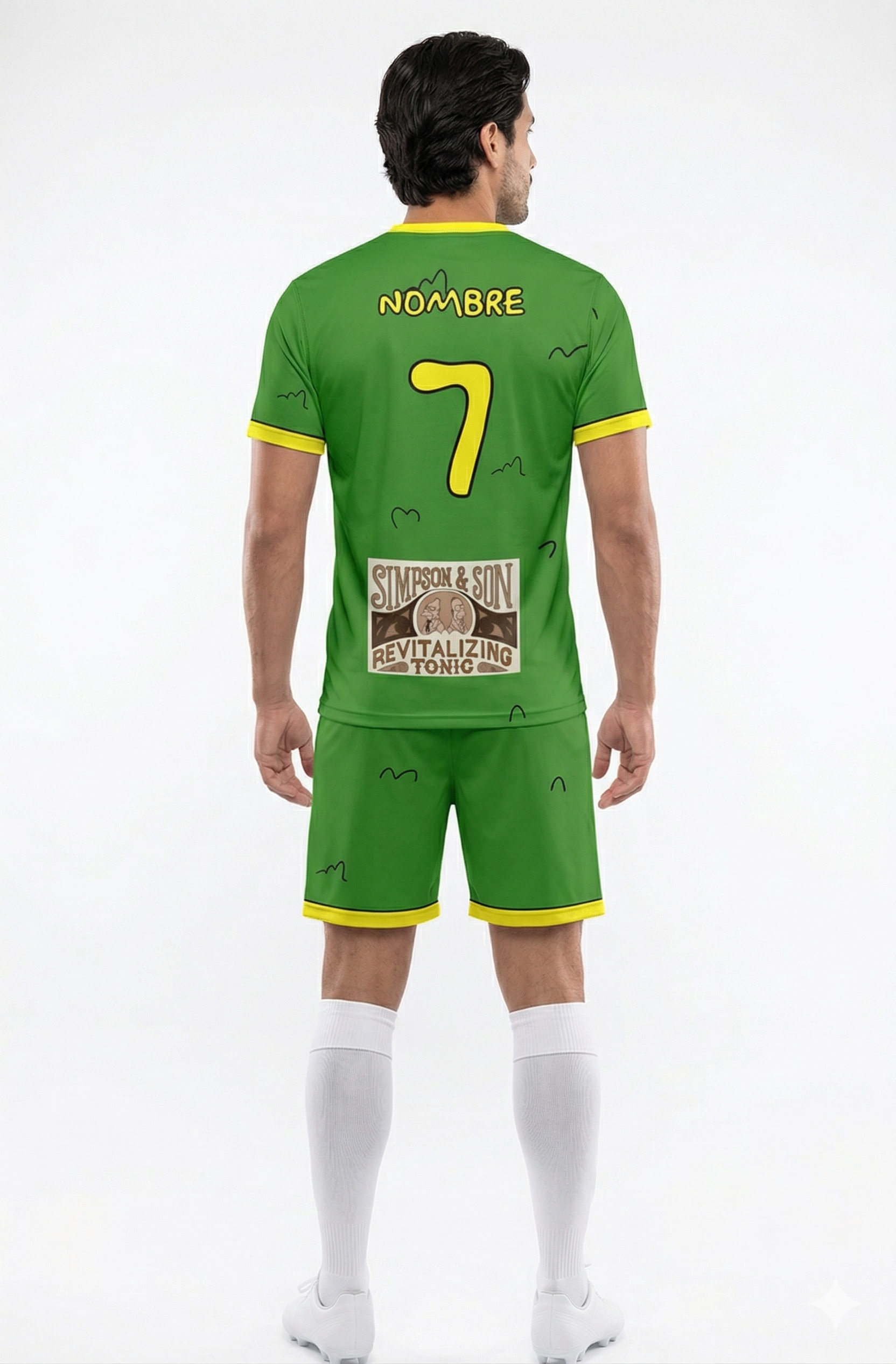 Uniforme de futbol Homero Arbustos