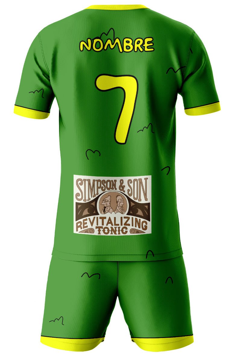 Uniforme de futbol Borbotones