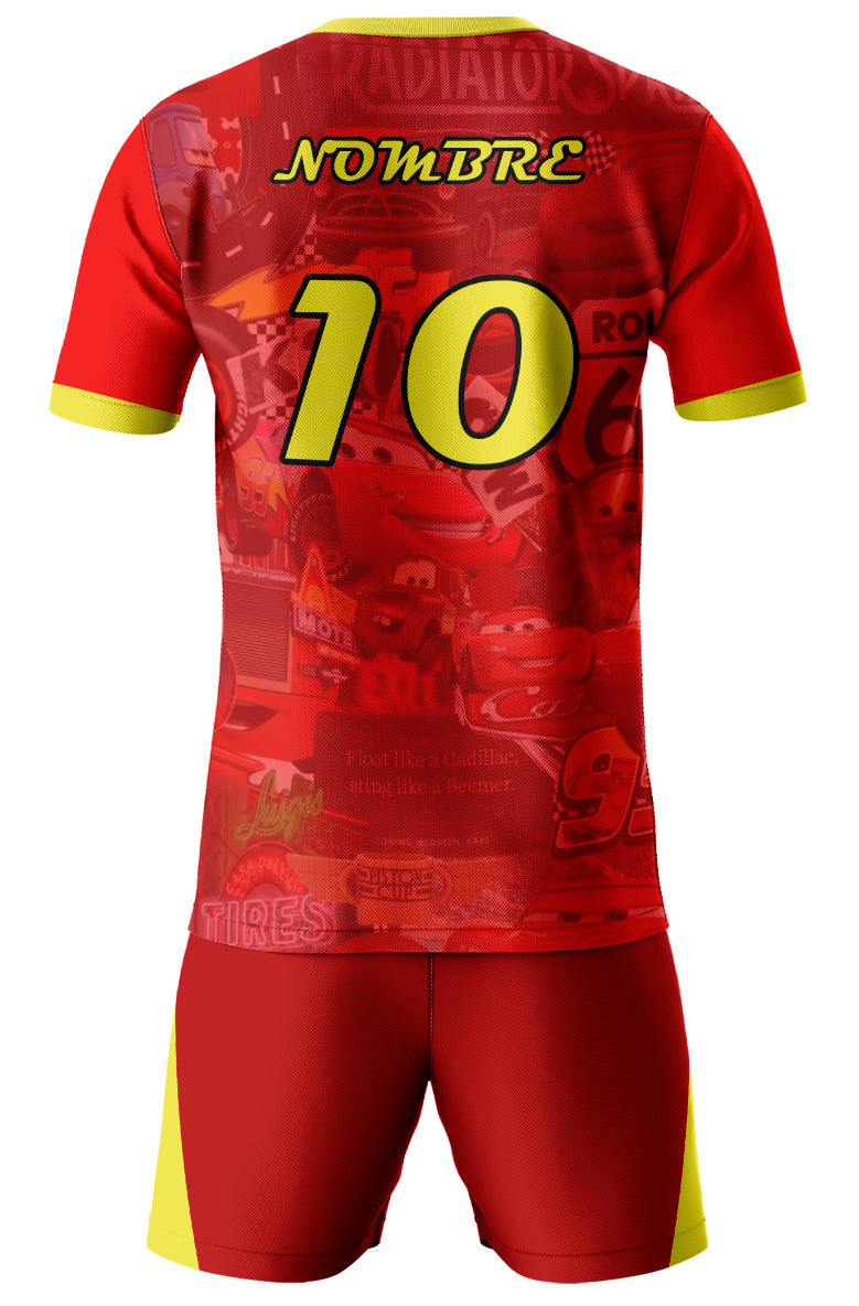 Uniforme de futbol Cars