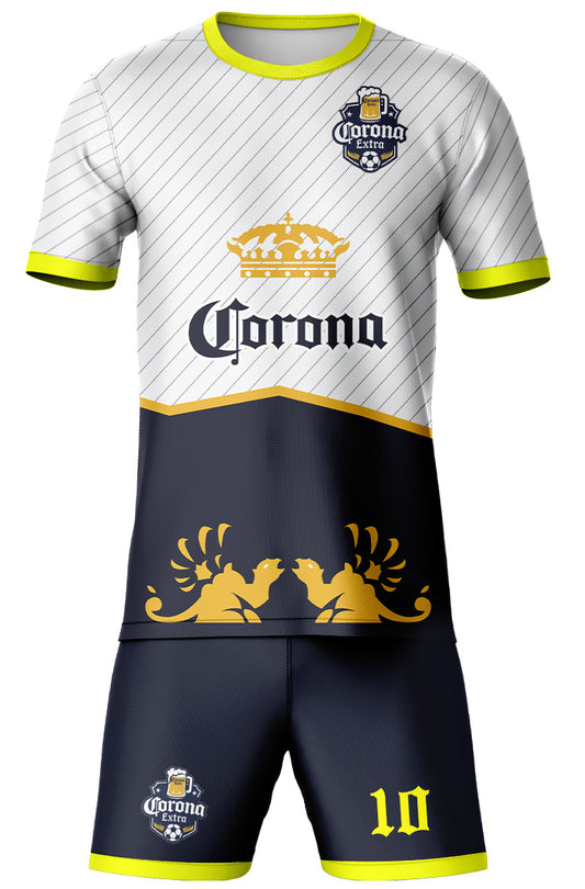 Uniforme de futbol Corona