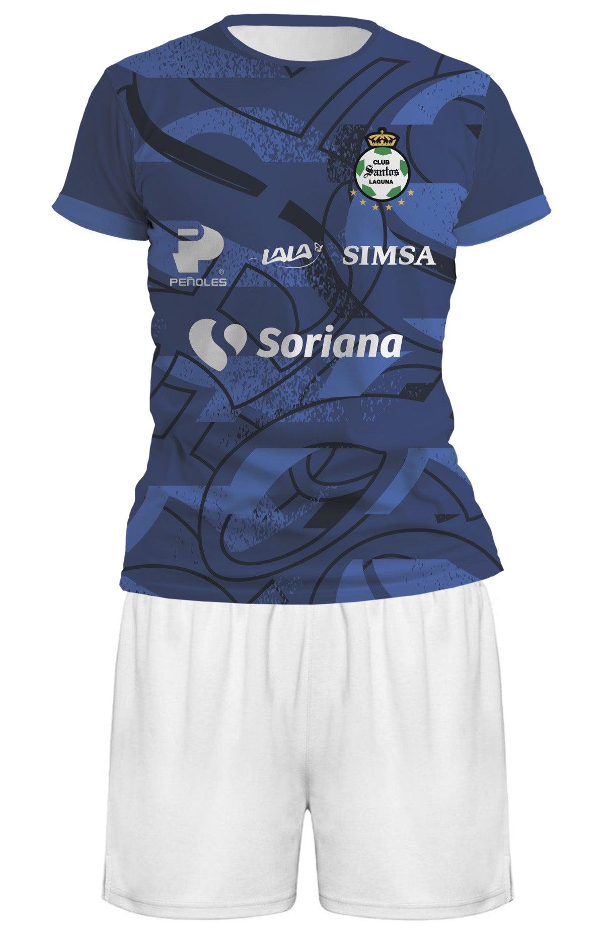 Uniforme Santos portero 22 Azul - Xpresa Sport