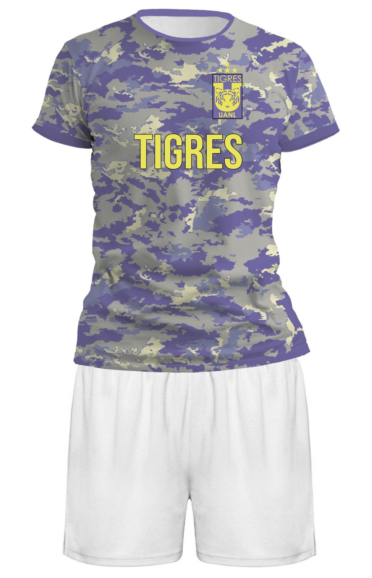 Uniforme Tigres Visitante Fem 22 - Xpresa Sport